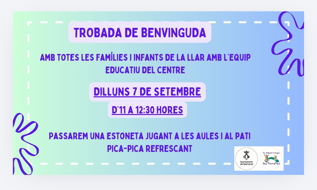 TROBADA DE BENVINGUDA